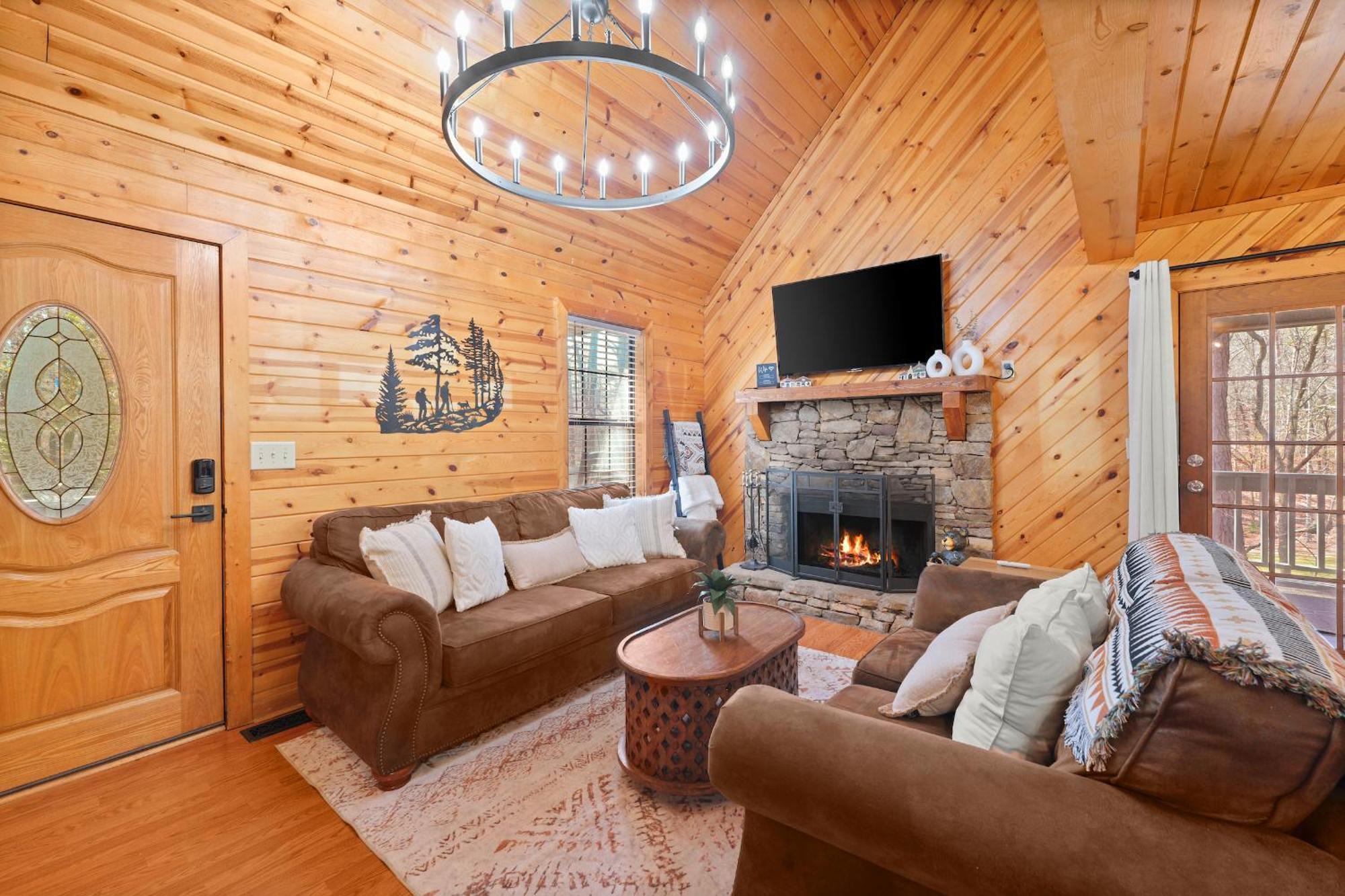 Firefly Lodge - Cozy 4 Bedroom Cabin Minutes To Helen Sautee Nacoochee Eksteriør bilde